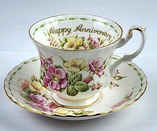 VTG Royal Albert Cup & Saucer Set (Footed Montrose) Bone China, Various Patterns - Picture 23 of 24