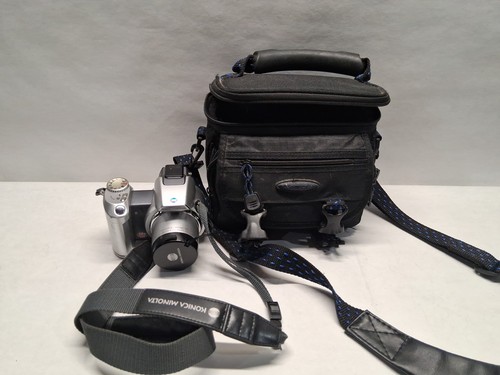 VINTAGE Konica Minolta Dimage Z2 Digitalkamera 4.0MP GETESTET FUNKTIONIERT