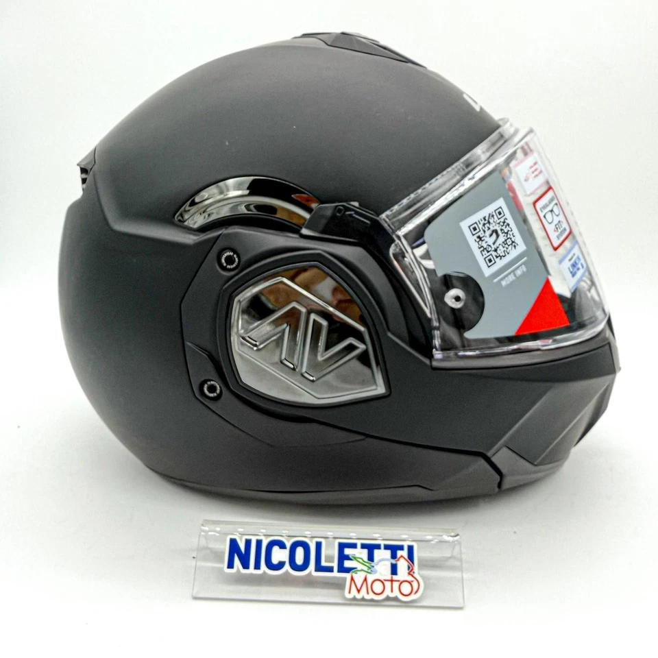 Casco Modulare Ls2 FF906 Advant Solid Matt Black E2206 - Immagine 2 di 4