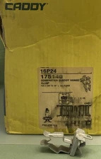 QTY 50 NEW ERICO CADDY 16P24 Combination 1" Conduit Hanger, 1/8-1/4" Flange