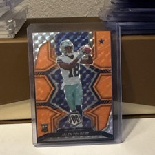 Panini 2022 Mosaic Jalen Tolbert #326 Dallas Cowboys Rookie Reactive Orange