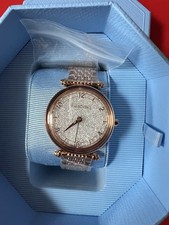 Image of Swarovski Ladies Crystalline Rose Gold Watch 5656911 brand new genuine + bag❤️