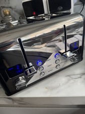 Toaster 4 slice Stainless Steel/ANTHRACITE Ultra-Clear LED Display NEW. LAST two