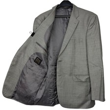 Jos A Bank Signature Mens 42R Super 150s WOOL Blazer Sport Coat Jacket Plaid