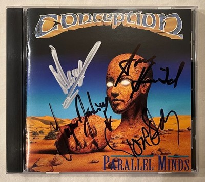 Conception - Parallel Minds (Import CD / N 0218-2) Autographed by 4 band members