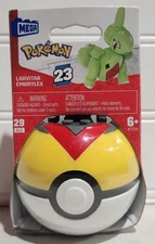 MEGA Construx Pokemon Larvitar Series 23 Pokeball (Brand NEW)