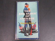 The Red Badge of Courage Stephen Crane 1960 Signet Classic War Novel