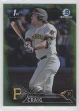 2016 Bowman Draft Chrome Picks Green Refractor 62/99 Will Craig #BDC-39 d4r