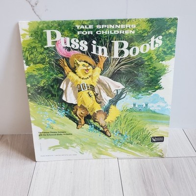 United Artists Puss in Boots Vinyl Record Kids Vintage Tale Spinners Sealed