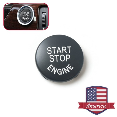 #ad #ad For BMW X1 E84 2010 15 Black Start Stop Engine Button Switch Cover Direct Fit $7.63
