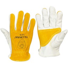 Tillman 1418 Top Grain  Split Cowhide Drivers Gloves, Reinforced Palm, X-Large
