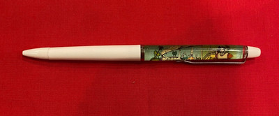 Vintage Walt Disney World Float Pen Mickey Mouse Space Mountail Monorail Denmark
