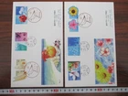 Japan Stamp First Day Cover Greetings Summer 2 Covers Large format 2016