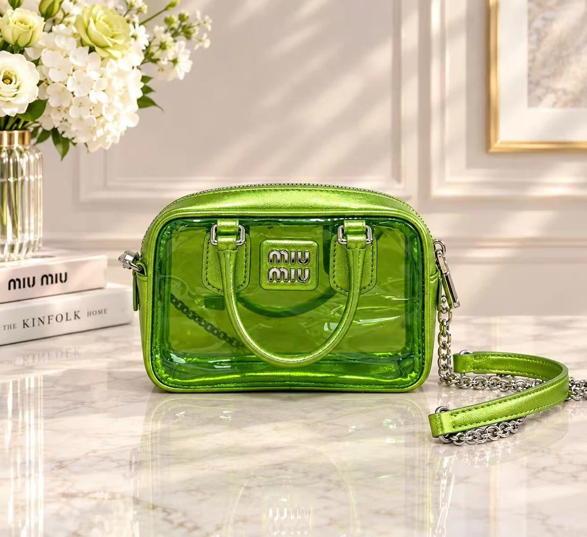 Miu PVC Bags & Handbags for Women for sale | eBay