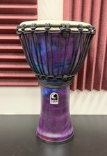 Toca Synergy Freestyle Rope Tuned Djembe 7 in Purple