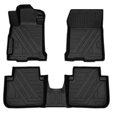 For 2013-2017 Honda Accord Sedan TPE Floor Mats  Durable Wear-Resistant