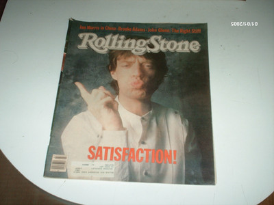 Rolling Stone Magazine Mick Jagger Issue No 409 Nov 24, 1983