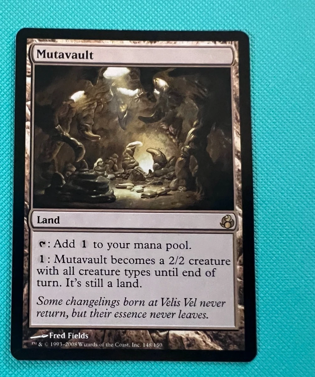 Mutavault Land Magic: The Gathering Individual Trading Card Games