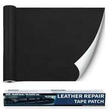 Zenyao Leather Repair Patch Tape Self Adhesive Leather Repair Kit for Car Se...