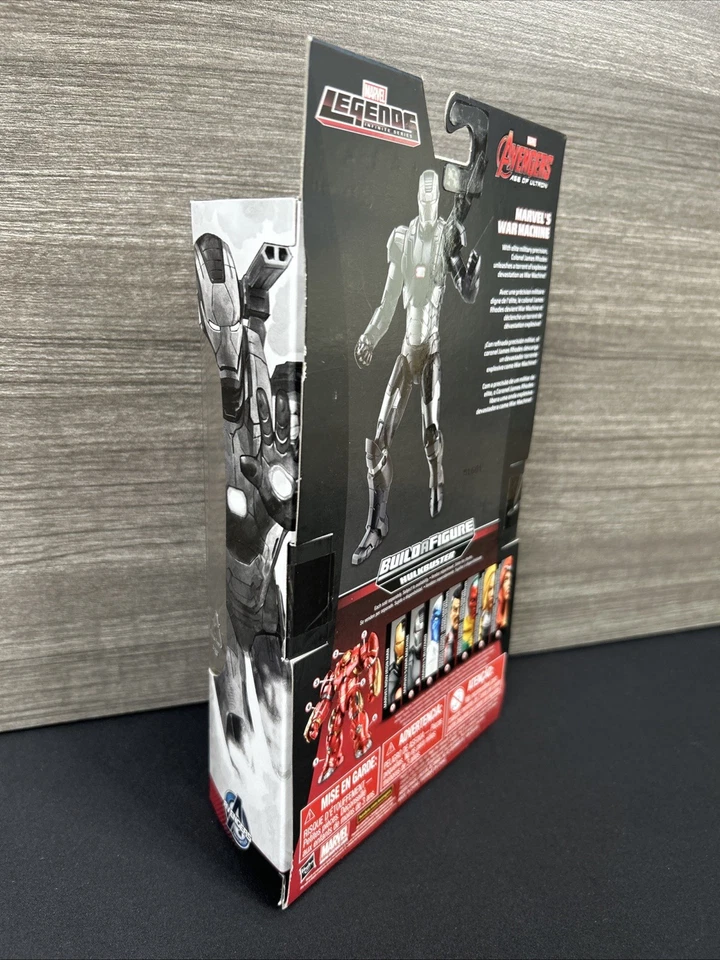 Hasbro Marvel Legends MARVEL'S WAR MACHINE Serie Infinita Hulkbuster Head Build Foto 4 de 4