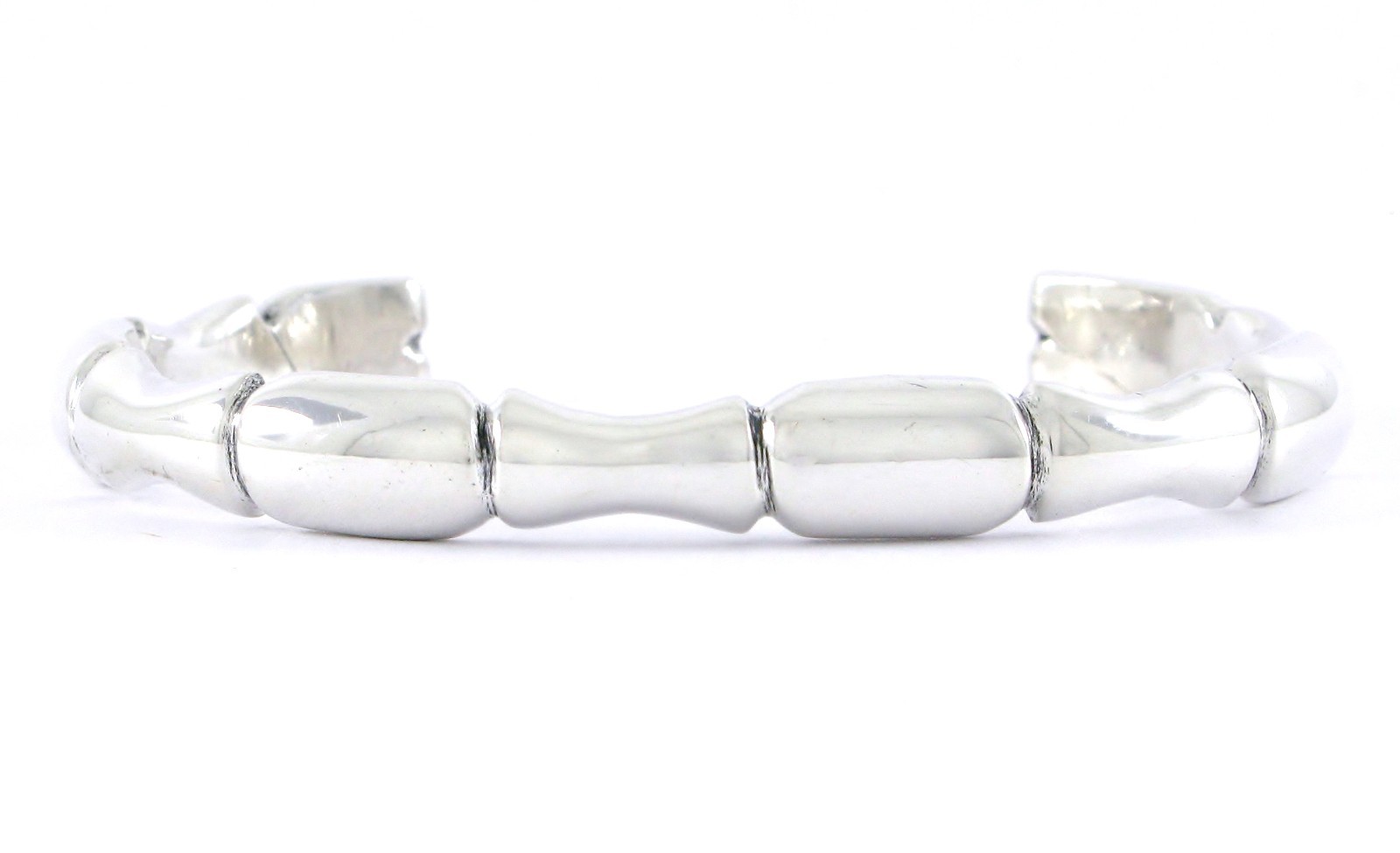 Sterling Silver 925 Solid Geometric Design Cuff B… - image 2