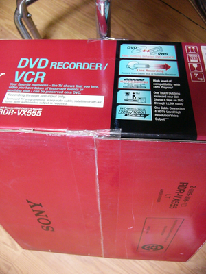 NEW Sony RDR-VX555 DVD recorder Player HDMI 1080i w/ 4 Head HiFi