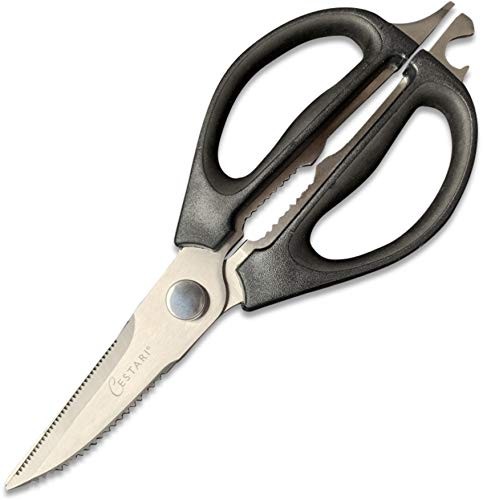 Forbici da Cucina: Forbici da Cucina Utilitarie in Acciaio Inox Resistente per Pollame... - Foto 3 di 9