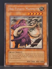 Yugioh Big-Tusked Mammoth FET-EN015 Rare Unlimited NM