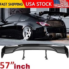 57 Rear Spoiler Wing For Hyundai Genesis Coupe Truck Gt-style Glossy Black