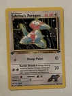 Pokemon TCG Sabrina’s Porygon #98/132 Non Holo 1st Edition Vintage 1999-2000
