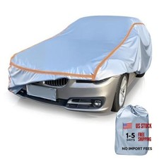Car Cover Waterproof All Weather 5 5.Fit Sedan/Coupe/Cabrio Length 178-185 Inch