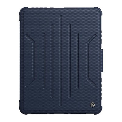 NILLKIN Bumper Snapsafe Ledertasche Blau für iPad Pro 12.9 2020-2022 und Air