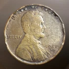 1911-S Lincoln Wheat Cent Choice Very Fine VF+ Coin Details#2618