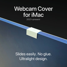 Webcam Cover for Apple iMac Sliding Privacy Mac Camera Cover No Adhesive