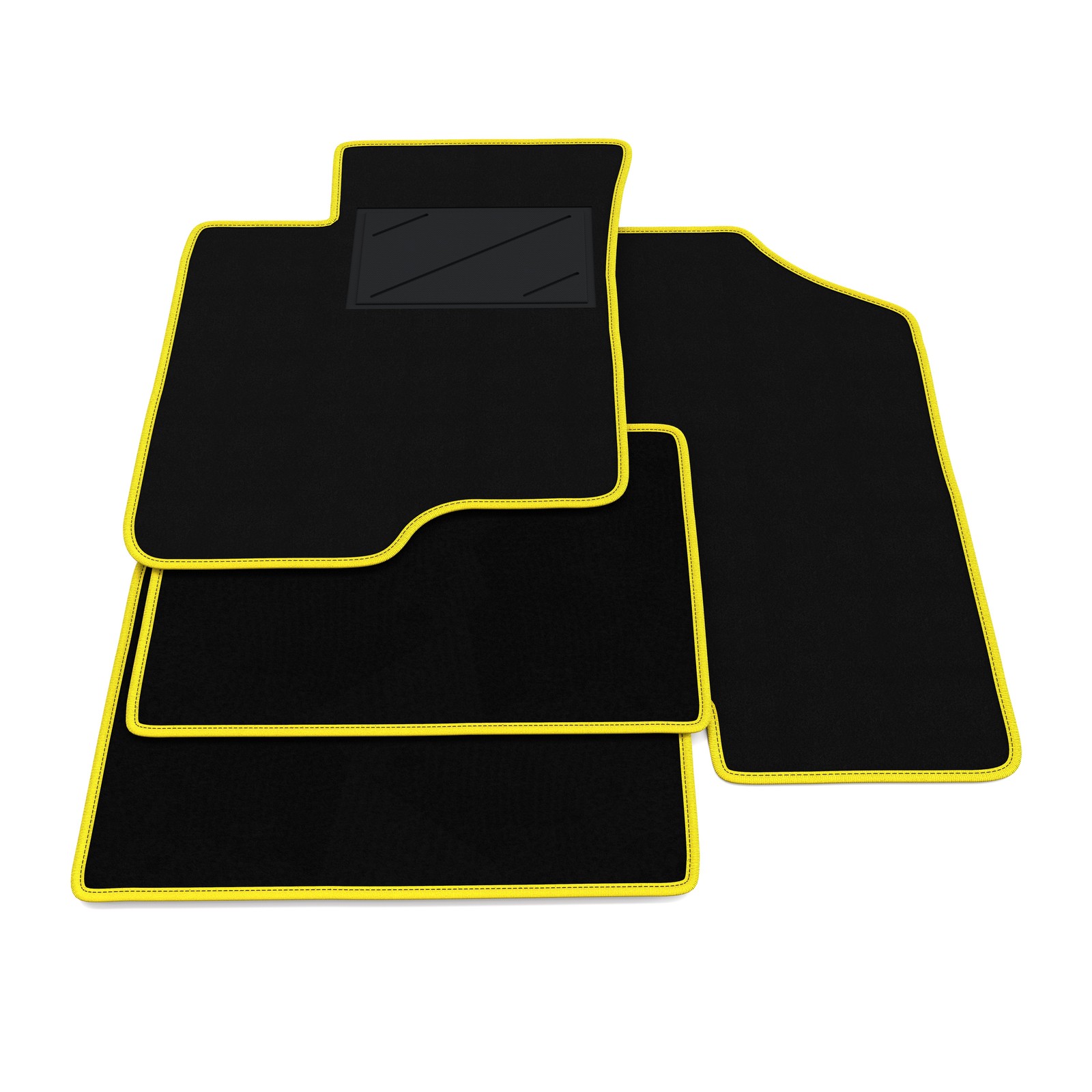 Tapis de sol Hyundai Sonica 2004-2009 premium en velours épais anthracite