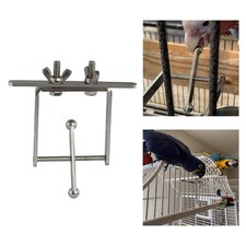 Heavy Duty Bird Chewing Bite Toys Training Parrot Spinner Toy for Cockatiels