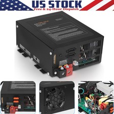 55 Amp RV Converter 110Vac to 12Vdc with 4 Stage Smart Charging For PM4 55A