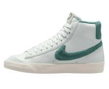 Nike Boys Blazer Mid '77 High Top Sneaker Shoes White FZ1158-100 US 6.5 Y, EU 39