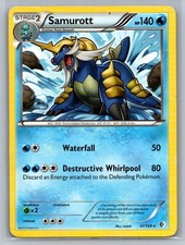 Samurott Holo Rare Boundaries Crossed 41/149 MP on eBay