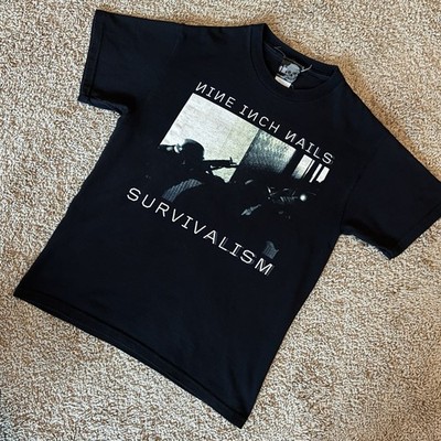 【Vintage】NINE INCH NAILS Tシャツ XL 黒 2007 Nine Inch Nails 2007 “Survivalism” shirt | eBay