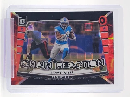 2025 Donruss Optic Jahmyr Gibbs Black Pandora (RAW)
