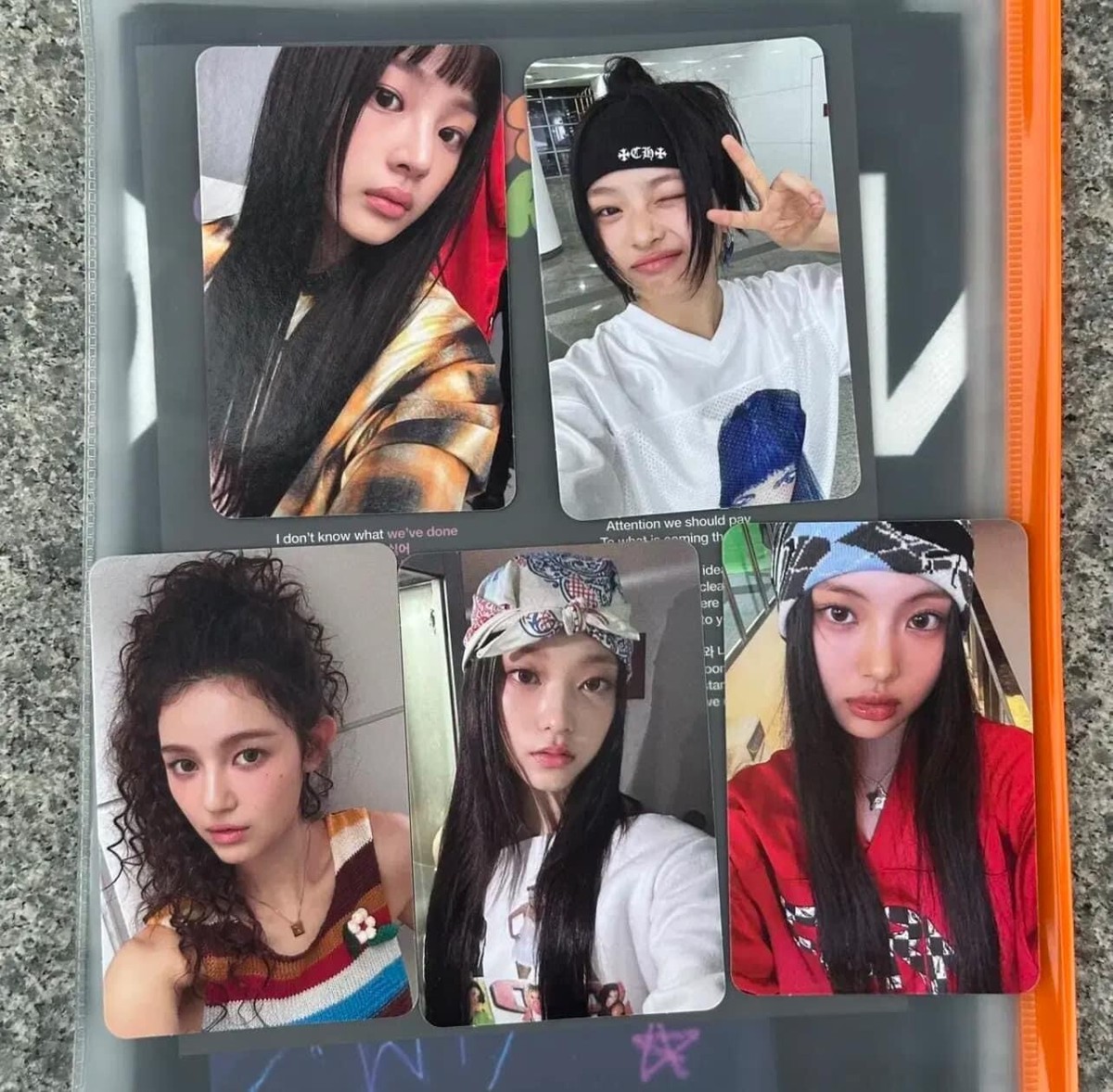 NEWJEANS SUPERNATURAL GONGBANG BROADCAST MUSIC BANK PHOTOCARD IDOL