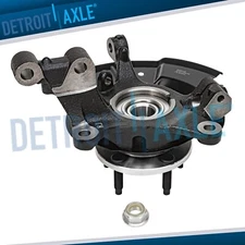 Front Right Steering Knuckle & Wheel Hub Bearing for 2011 2012 - 2014 Ford Edge