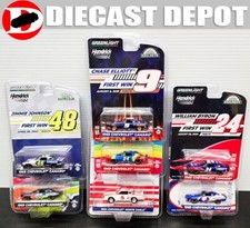 HENDRICK MOTORSPORTS FULL SET - FIRST WIN TRIBUTES 7-CAR COMBO 1/64 GREENLIGHT