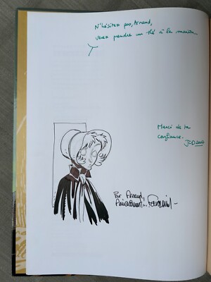 FOURQUEMIN MISS ENDICOTT TOME 1 EO EN ÉTAT NEUF AVEC DÉDICACE