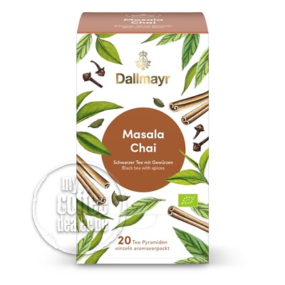 Dallmayr Tee Pyramide Masala Chai BIO 4 x 20 Beutel á 3,0 g