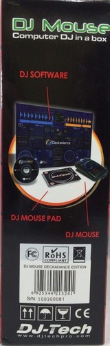 DJ Tech - DJ Mouse and Mouse Pad - MP3 Mixing Software, Mouse & Scratch Mat - Picture 8 of 8