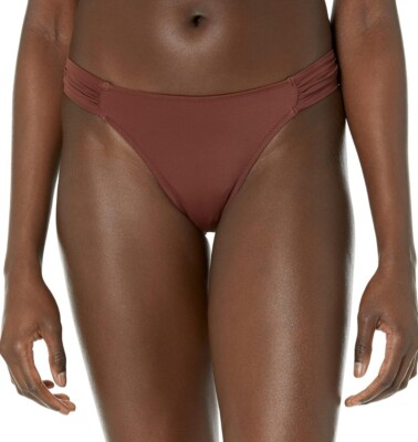 Amazon Essentials Women's Side Tab Bikini Swimsuit Bottom- Size Medium 