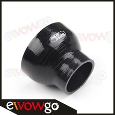 Us Ship 4 To 2.5 Inch Straight Reducer Silicone Coupler 4 Ply Hose Pipe Black Us Ship 4 To 2.5 Inch Straight Reducer Silicone Coupler 4 Ply Hose Pipe Black