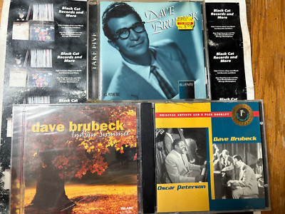 Dave Brubeck Indian Summer (sealed) Take Five Oscar Peterson CDs